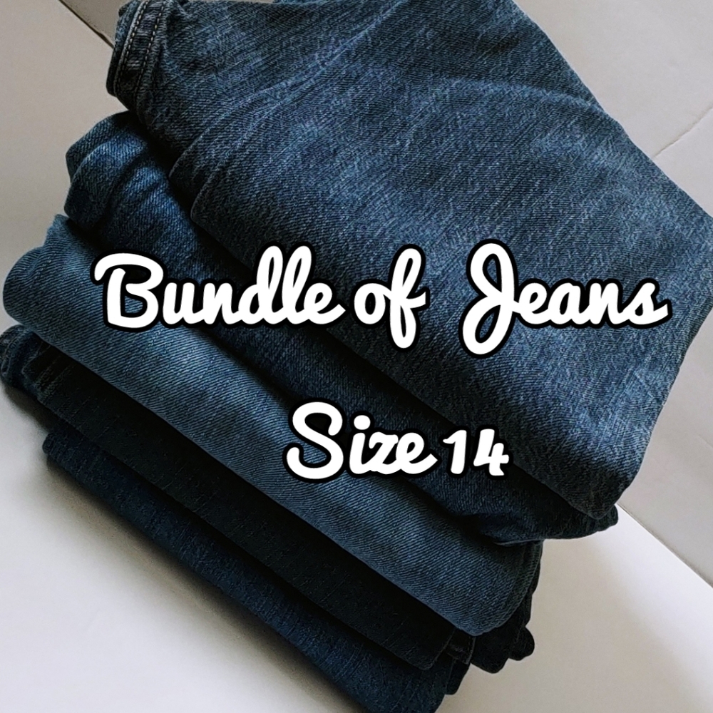 Bundle of Size 14 Jeans